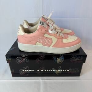 High Rollers 777 “Shortcake” Pink/White Women’s Size 8 With Box